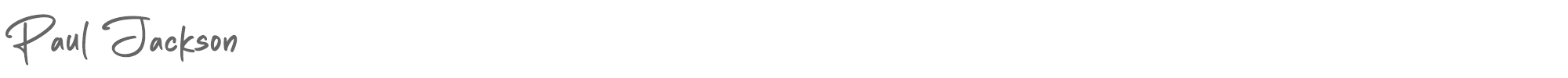 Paul Jackson Paul Jackson_personal use.ttf font preview